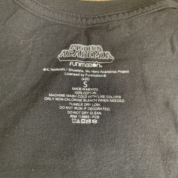 My Hero Academia League Of Villains Hot Topic T Shirts Small - Picture 5 of 5